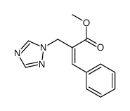 (E)-2-((1H-1,2,4-噻唑-1-基)甲基)-3-苯基丙烯酸甲酯结构式