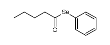 Se-phenyl pentaneselenoate Structure