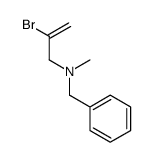 N-Benzyl-2-bromo-N-methyl-2-propen-1-amine Structure