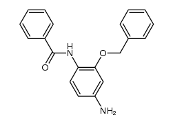 N-(4-amino-2-(benzyloxy)phenyl)benzamide结构式