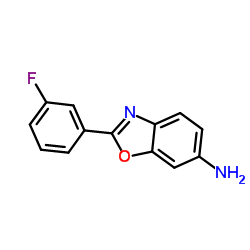 2-(3-Fluorophenyl)-1,3-benzoxazol-6-amine Structure