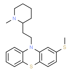 (S)-Thioridazine Structure