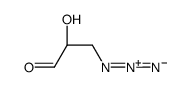 (2S)-3-azido-2-hydroxypropanal Structure