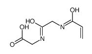 2-[[2-(prop-2-enoylamino)acetyl]amino]acetic acid结构式