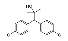 1,1-bis(4-chlorophenyl)-2-methylpropan-2-ol结构式