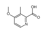 4-甲氧基-3-甲基甲酸吡啶结构式