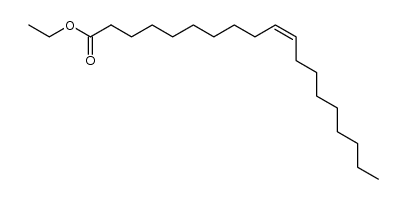 cis-Nonadecen-(10)-saeure-ethylester结构式