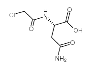 CHLOROACETYL-L-ASPARAGINE结构式