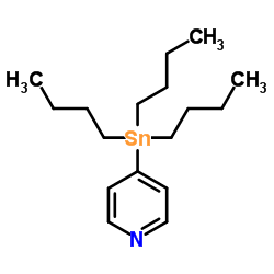 4-三正丁基锡基吡啶结构式