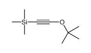 trimethyl-[2-[(2-methylpropan-2-yl)oxy]ethynyl]silane结构式