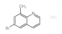 6-溴-8-甲基喹啉盐酸盐结构式