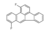 Benzo(b)fluoranthene,1,9-difluoro Structure