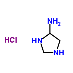 1H-咪唑-5-胺盐酸盐结构式
