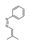 2-methylprop-1-enyl(phenyl)diazene结构式