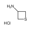 硫杂环丁-3-胺盐酸盐结构式
