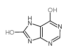 7H-嘌呤-6,8-二醇结构式