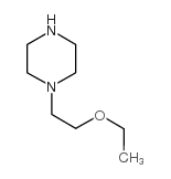 1-(2-乙氧基乙基)哌嗪结构式