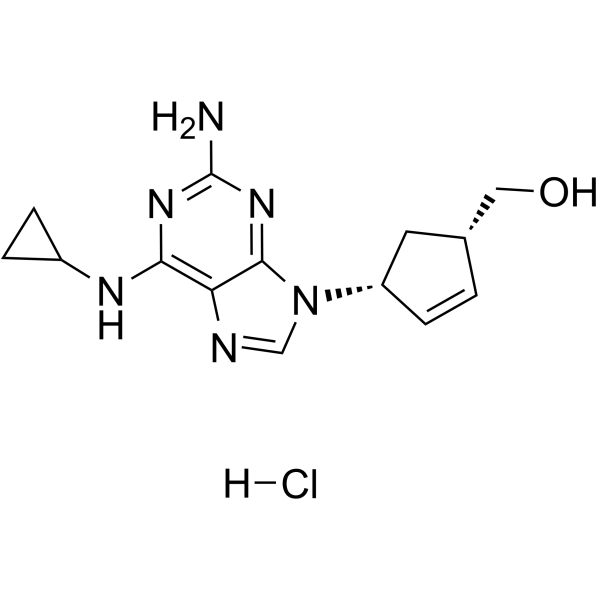 abacavir sulfate Structure
