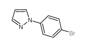 1-(4-溴苯基)-1H-吡唑结构式