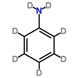 苯胺-d7结构式