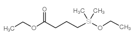 3-(羰乙氧基)丙基二甲基乙氧基硅烷结构式