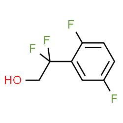 2-(2,5-二氟苯基)-2,2-二氟乙烷-1-醇结构式