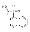 N-hydroxyquinoline-8-sulfonamide结构式