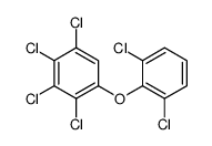 1,2,3,4-tetrachloro-5-(2,6-dichlorophenoxy)benzene Structure