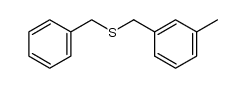 benzyl 3-methylbenzyl sulfide结构式