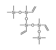 ethenyl-bis[(ethenyl-methyl-trimethylsilyloxysilyl)oxy]-methylsilane结构式