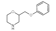 2-苯氧基甲基吗啉结构式