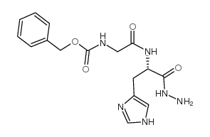 L-Histidine,N-[N-[(phenylmethoxy)carbonyl]glycyl]-, hydrazide (9CI) Structure