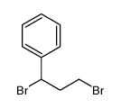 1,3-Dibromo-1-phenylpropane Structure
