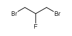 1,3-dibromo-2-fluoropropane Structure