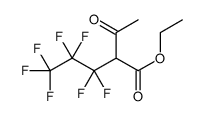 ethyl 2-acetyl-3,3,4,4,5,5,5-heptafluoropentanoate结构式