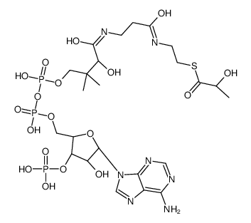 Lactyl-CoA结构式