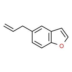 Benzofuran,5-(2-propenyl)- (9CI)结构式