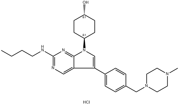 UNC2025 盐酸盐结构式