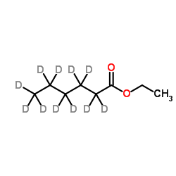 己酸乙酯-d11结构式