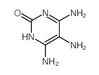 4,5,6-三氨基-2(1h)-嘧啶酮结构式