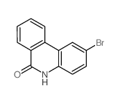 2-Bromophenanthridone结构式