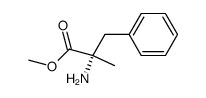 L-α-methylphenylalanine methyl ester结构式