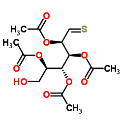 β-D-Thioglucose tetraacetate Structure