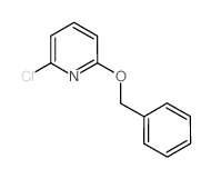 2-(苄氧基)-6-氯吡啶结构式