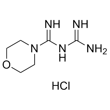 Moroxydine (hydrochloride) structure