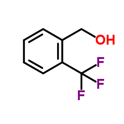 (2-(Trifluoromethyl)phenyl)methanol Structure