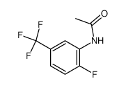 N-(2-fluoro-5-(trifluoromethyl)phenyl)acetamide结构式