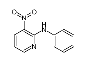 3-nitro-N-phenylpyridin-2-amine结构式