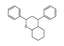 2,4-diphenyl-3,4,4a,5,6,7,8,8a-octahydro-2H-thiochromene结构式