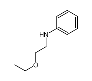 N-(2-ethoxyethyl)aniline结构式